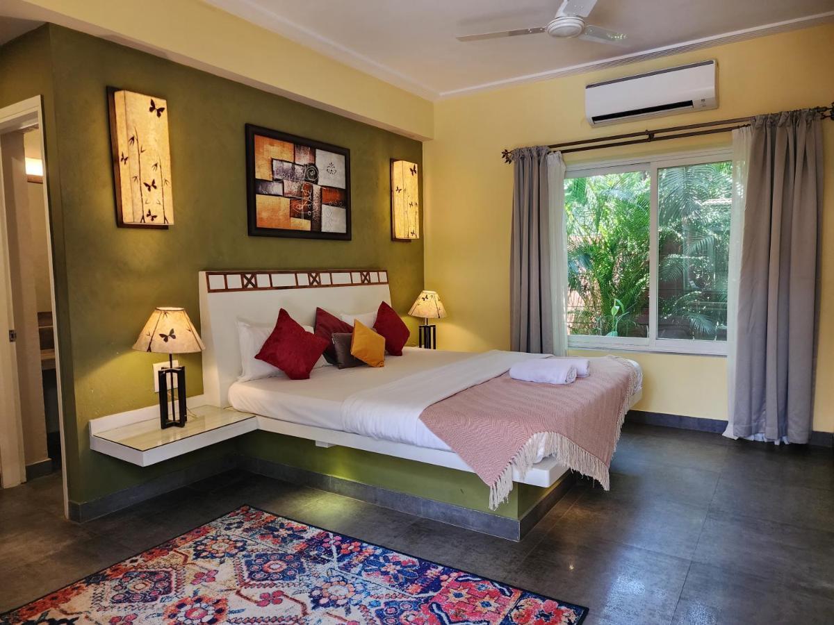 Beach 7 Mins Walk Luxury Villa Diva Calangute Buitenkant foto