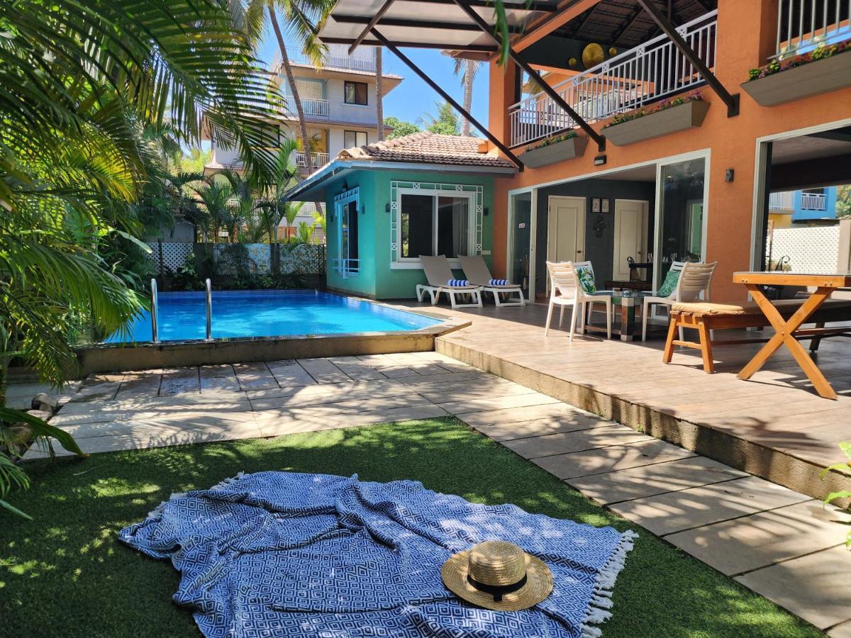Beach 7 Mins Walk Luxury Villa Diva Calangute Buitenkant foto